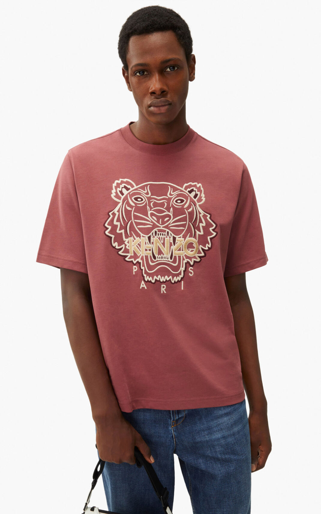 Camiseta Kenzo Tiger Masculino - Pretas | 431AMRYST